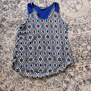 Papermoon by Stitch Fix racer back Ikat Tank - Medium